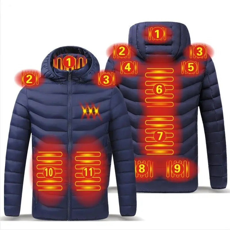 Winterlane Heated Thermal Jacket – Smart USB Heating