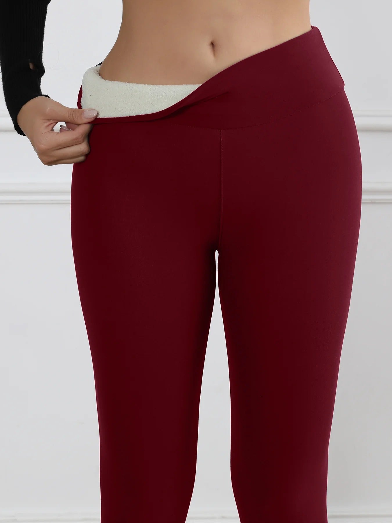 Winterlane Thermal Fleece Leggings for Women – High-Waist Warm Winter Pants