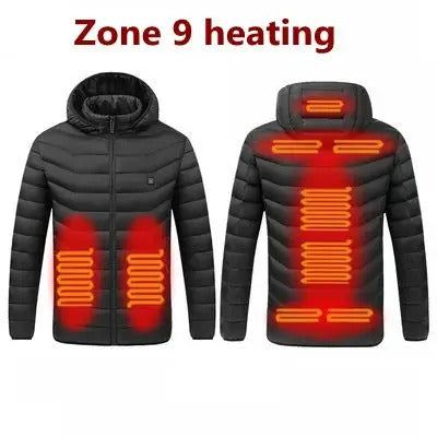 Winterlane Heated Thermal Jacket – Smart USB Heating