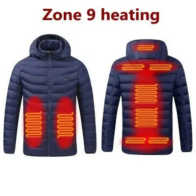 Winterlane Heated Thermal Jacket – Smart USB Heating