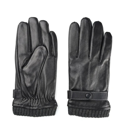 Winterlane Thermal Leather Touchscreen Gloves