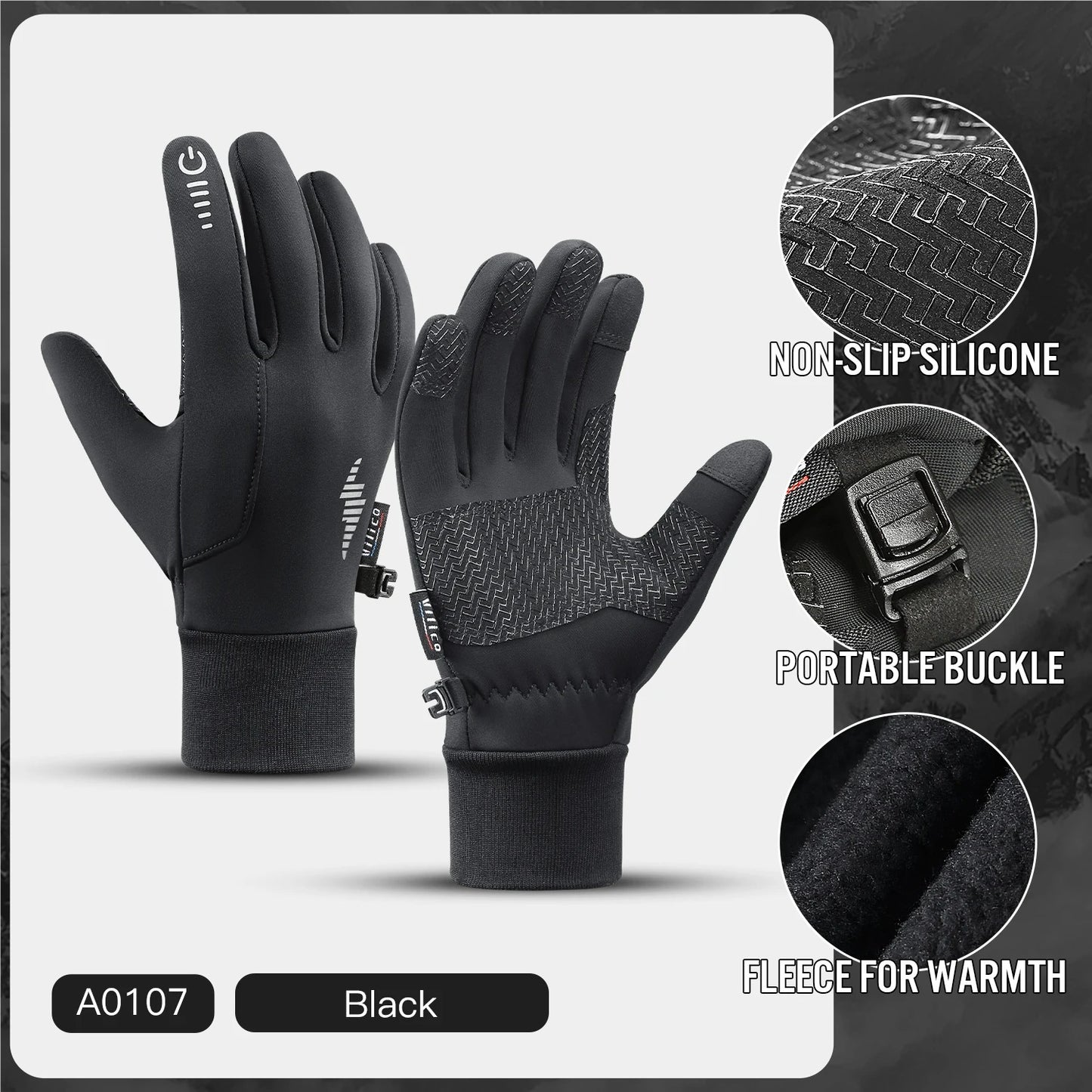 Winterlane Thermal Touchscreen Gloves